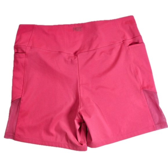 Victoria's Secret PINK Active Shorts Womens 2XL Pink Workout Yoga Athletic Gym - Picture 2 of 5